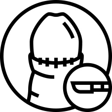 包茎手術のイメージイラスト