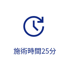 施術時間25分