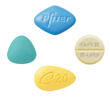 各種ED処方薬の特徴